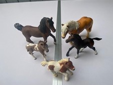 Sammlungsauflösung: Schleich Tiere - 5x Pferde / Fohlen