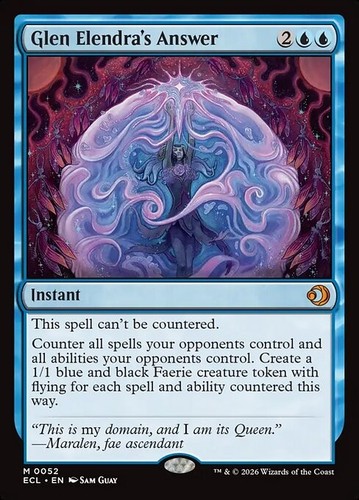 Mtg glen elendra answer - *mtg:, elendra's