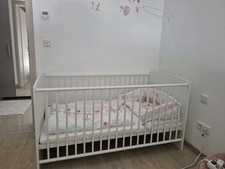 Schardt Kinderbett Babybett zum Juniorbett Umbaubar