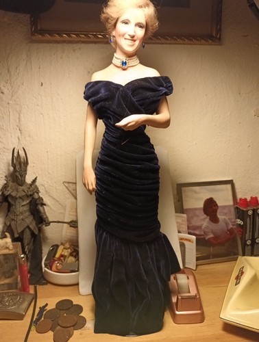 Puppe lady diana mit - diana,