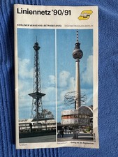 Linienetz bvg berlin - linienetz, '90/91