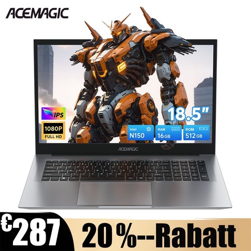 Acemagic zoll uhd laptop - 18,5,