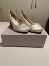 Brautschuhe Satin Ivory Satin
