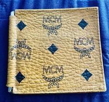 Braune MCM Herren Geldbörse