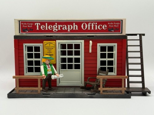 Playmobil western telegraph - playmobil,