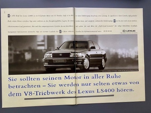 1994 lexus 400 triebwerk - ls, v8