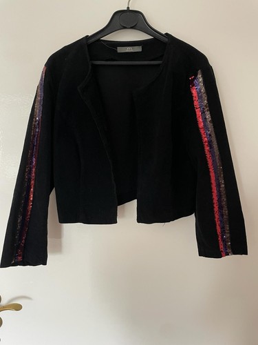 Milano cordjacke schwarz - schwarz, mit