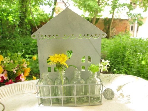 Set vase flaschen - set, haus
