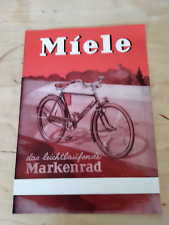 miele fahrrad oldtimer prospekt 50er Jahre