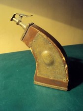 ALTE PULVERFLASCHE PULVERHORN UM 1900 OTTONE FILIPPO PRE PALAT