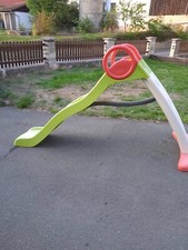 Smoby Kinder Rutsche - Wellenrutsche mit Wasseranschluss für Gartenschlauch