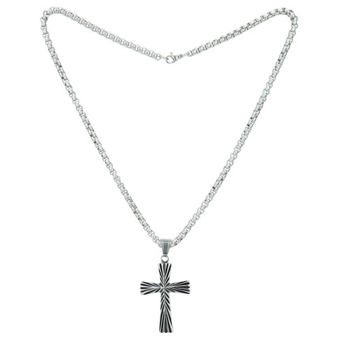 Kreuz anhänger massiv mit - kreuz-anhänger,