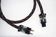 Highend Netzkabel ViaBlue X-25 Silver 3x2,5 mm²,  Furutech Kupfer - 1 x 3,0 m