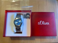 Damen Armbanduhr S. Oliver NEU OVP Uhr Metallarmband Blume Ersatzglieder