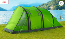 Camping Tunnel Zelt Berger Campo 4 Air grün zu verkaufen