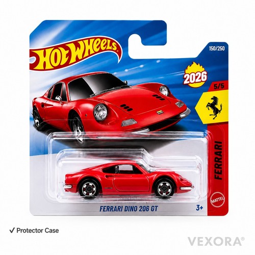 Hot wheels ferrari dino - hot,