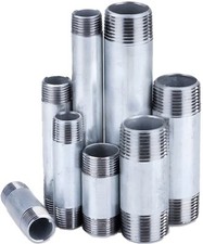 Rohrnippel Stahl Verzinkt