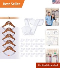 20-Pack Clear Hanger Connector