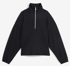 Troyer-Sweatshirt im Boxy-Fit