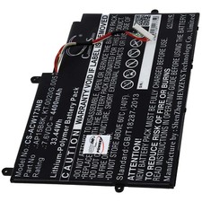 Akku für Acer Aspire Switch 11 SW5-173 Laptop 7,6V 4400mAh/33Wh Li-Polymer Schwa