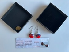 Murano Glas Ohrringe aus
