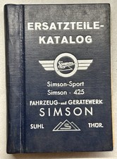 orig. Ersatzteilliste Simson