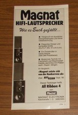 Seltene Werbung vintage MAGNAT