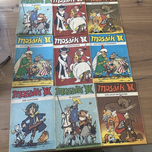 Mosaik abrafaxe ddr - abrafaxe,