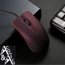 Maus 3D Optisch USB Mini Maus USB LED Laptop Notebook PC 1000dpi Black/Orange