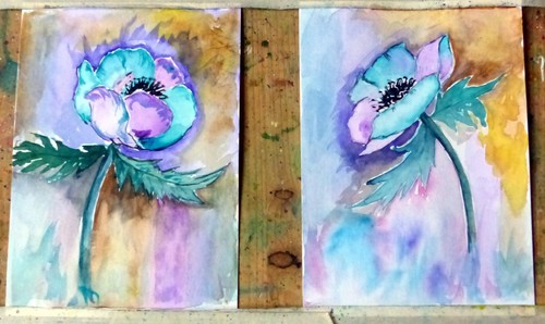 Aquarellbilder original - 2,
