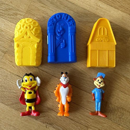 Kellogg spielzeug set 3 - kellogg‘s, spielzeug-set: