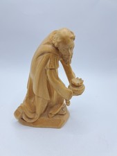Religiöse holzfigur krippe - holzfigur,