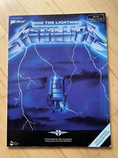 Cherry Lane Metallica Ride The Lightning Guitar tab Book