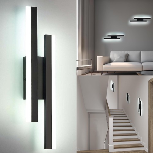2stk led wandleuchte kaltweiß - led,