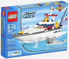 LEGO ® City 4642 Fischerboot, top Zustand, mit Anleitung ohne OVP
