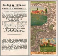 Sammelkarte JORDAN & TIMAEUS Dresden Serie Elbe - Moldau Nr 32 von 36 *z698