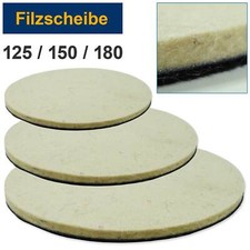 Filzscheibe 125mm 150mm 180mm