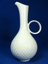 Well shaped  70´s Pop Art Design EDELSTEIN relief porcelain vase 943 / 0   20 cm