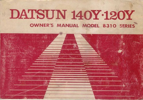 Datsun 140y 120y modell b310 - datsun,