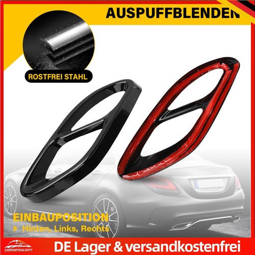Endrohrblenden abdeckung für - endrohrblenden,