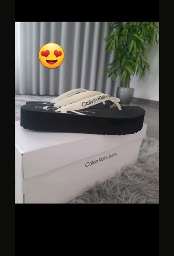 Damen calvin klein flip - klein, flops