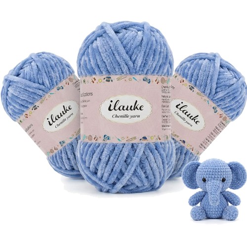 Chenille wolle häkelnadeln - chenille,