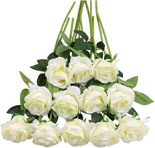Kunstblumen rosen 12 - 50, cm