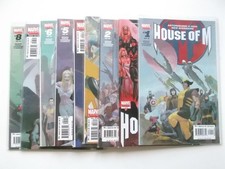 HOUSE OF M Heft 1 - 8 + 1 Variant + Sketchbook + Day after + Secrets komplett US