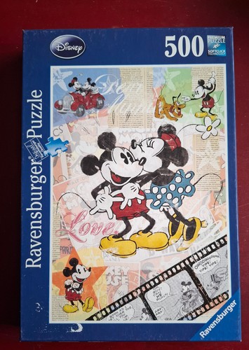 Puzzle disney retro mickey - puzzle,
