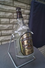 Sehr seltene 4,5 Liter leere Chivas Regal Schnapsflasche mit Schnapsspender aus