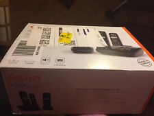 Gigaset AS690 Trio Schnurloses Telefon - Schwarz, 3 Stück Herstellungsjahr 2020