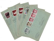 BUND 10 Briefe 1965 meist BAD HOMBURG - KLEINHEUBACH, versch. Werbefahnen