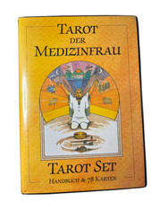 Tarot Der Medizinfrau Buch inkl 78 Karten 90er Retro Vintage 1993 Urania Verlag