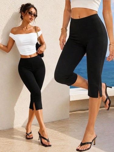 Damen capri leggings high - capri,